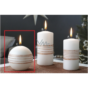 Lima Exclusive candle copper ball 80 mm 1 piece