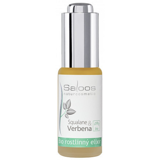 Saloos Bio Squalane & Verbena herbal elixir for sensitive and dry skin 20 ml