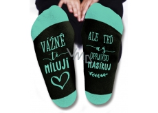 Nekupto Family gifts with humor Socks I really love you, size 39-42