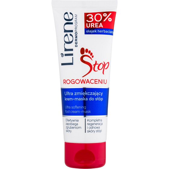 Lirene Stop 30% Urea 2in1 cream and mask for legs and horny skin 75 ml