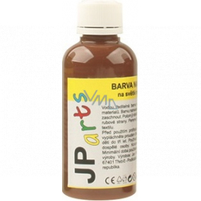 JP arts Paint for textiles for light materials, basic shades 10. Light brown 50 g