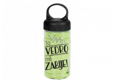 Albi Cooling towel with print That heat will kill me 100 x 30 cm