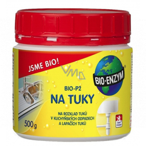 Bio-Enzyme Bio-P2 Biological Agent for Fat Decomposition in Waste Systems 500 g