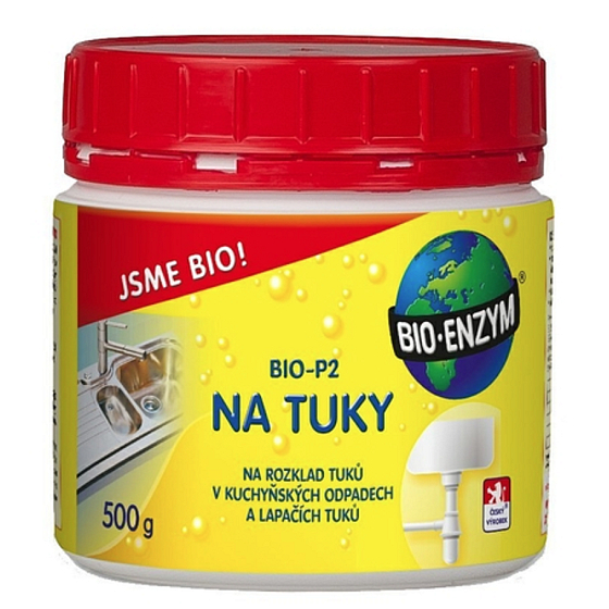 Bio-Enzyme Bio-P2 Biological Agent for Fat Decomposition in Waste Systems 500 g