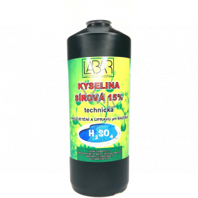 Labar Sulfuric acid 15% technical, for cleaning and adjusting the pH of the pool 1000 g