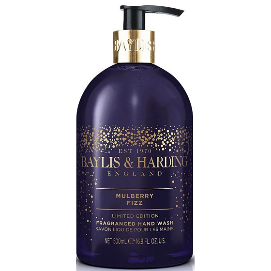 Baylis & Harding Mulberry Fizz luxury hand washing gel 500 ml