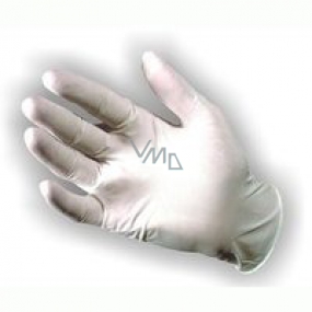 Dona UR Disposable latex gloves size 7 100 pieces in a box