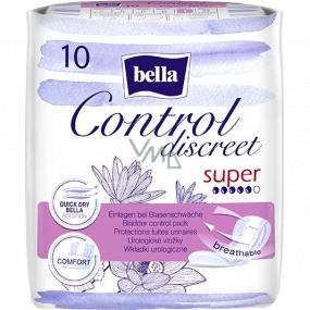 Bella Control Discreet Super Incontinence Pads 10 Pieces