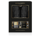 Baylis & Harding Black pepper and ginseng shower gel 140 ml + toilet soap 100 g + slippers, cosmetic set for men
