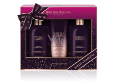 Baylis & Harding Fík a Granátové jablko mycí gel 300 ml + sprchový krém 300 ml + mléko na ruce a tělo 200 ml, kosmetická sada pro ženy