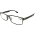 Berkeley Reading dioptric glasses +2.0 plastic black, black stripes 1 piece MC2248
