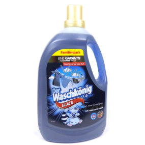 WaschKönig Black washing gel for black and dark laundry 110 doses 3,305 l