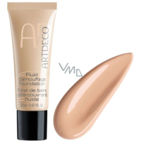 Artdeco Fluid Camouflage Foundation Long-Lasting Makeup 15 Neutral / Natural Sand 20 ml