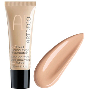 Artdeco Fluid Camouflage Foundation Long-Lasting Makeup 15 Neutral / Natural Sand 20 ml