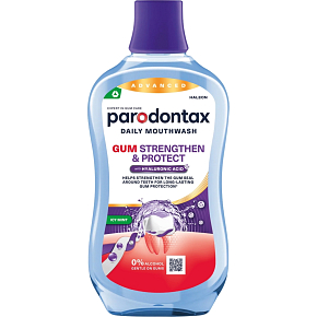 Parodontax Icy Mint mouthwash for gum protection, 500 ml