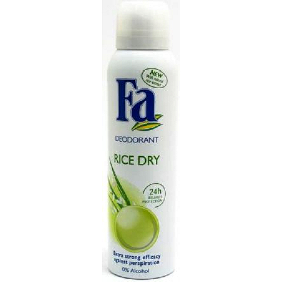 Fa Rice Dry deodorant spray for women 150 ml