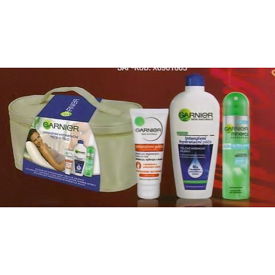 Garnier Hydrafix cosmetic case, cosmetic set