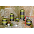 Lima Elegance Gray candle green ball diameter 80 mm 1 piece