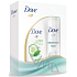 Dove Natural Touch Deodorant Spray 150 ml + Go Fresh Touch Cucumber & Green Tea Shower Gel 250 ml, cosmetic set