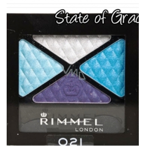 Rimmel London Glam Eyes quad eye shadow 021 State Of Grace 4 g