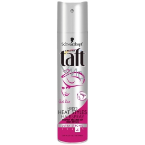 Taft Heidi Heat Styles ultra-strong hairspray 250 ml