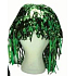 Llama wig alu short green
