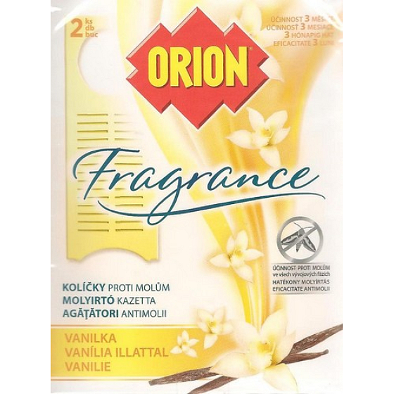 Orion Fragrance Vanilla pegs against moths 2 pieces