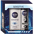 Nivea Men Sensitive antiperspirant spray 150 ml + Sensitive shower gel 250 ml cosmetic set