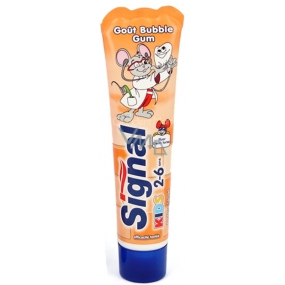 Signal Kids Buble Gum 2-6 years with chewing gum flavor toothpaste for children 50 ml
