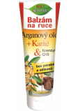 Bione Cosmetics Argan Oil & Shea Butter & Coenzyme Q10 Hand Balm for All Skin Types 205 ml