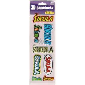 Nekupto 3D Stickers with the name Šikula 8 pieces