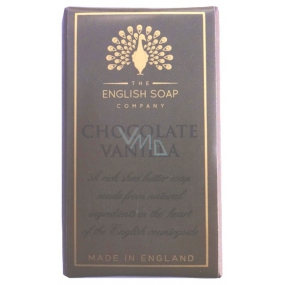 English Soap Chocolate vanilla natural perfumed soap with shea butter 200 g