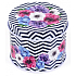 Albi Mini cans Flowers black and white stripes 6,3 x 5 cm