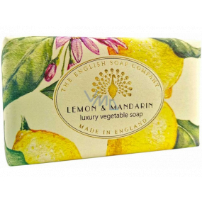 English Soap Lemon & Mandarin natural perfumed soap with shea butter 190 g