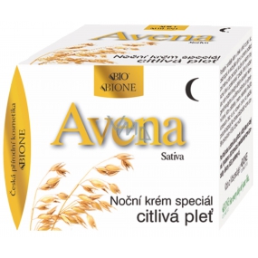 Bione Cosmetics Avena Sativa night skin cream special for sensitive and problematic skin 51 ml