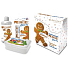 Regina Gingerbread shower gel for children 250 ml + deer tallow 4.5 g + snack box, cosmetic set