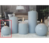 Lima Ice pastel candle light blue ball 80 mm 1 piece