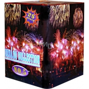 Tornado 5 compact pyrotechnics CE3 25 rounds 1 piece III. Class of danger sold from 21 years!