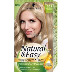 Schwarzkopf Natural & Easy Hair Color 532 Light Ash Fawn Pearl