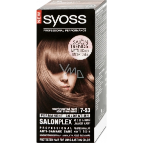 Syoss Color SalonPlex Hair Color 7-53 Dark Pearl Fawn
