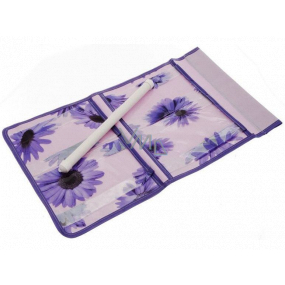 Pocket for hanging purple 43 x 24 cm 4 pockets 711