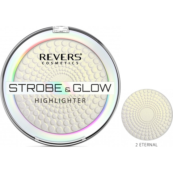 Revers Strobe & Glow Highlighter Brightening Powder 02 Eternal 8 g