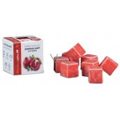 Cossack Pomegranate natural fragrant wax for aroma lamps and interiors 8 cubes 30 g