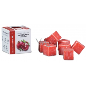 Cossack Pomegranate natural fragrant wax for aroma lamps and interiors 8 cubes 30 g