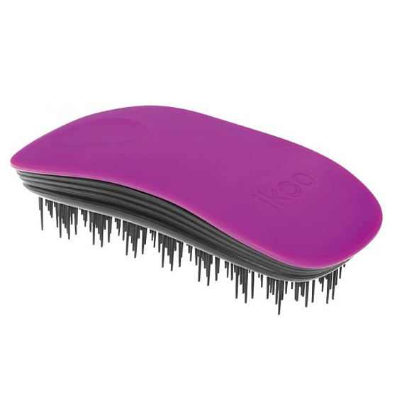 Ikoo Home Paradise Hair brush according to Chinese medicine Sugar Plum Black plum-black