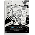 Barber Pro Face Mask with Activated Charcoal and Volcanic Ash for Men 3 x 3.5 ml