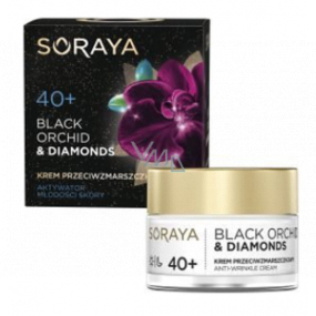 Soraya Black Orchid Black Orchid + Diamond powder anti-wrinkle cream for day / night 40+ 50 ml