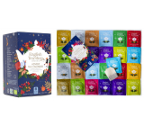 English Tea Shop Bio Advent calendar blue 24 pieces of biodegradable tea pyramids, 13 flavors, 50 g, gift set