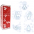 Christmas Snow with 10 Stencils Spray 150 ml