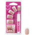 Diva & Nice Adhesive nails French manicure with glue 24 pieces NFD04-CBP